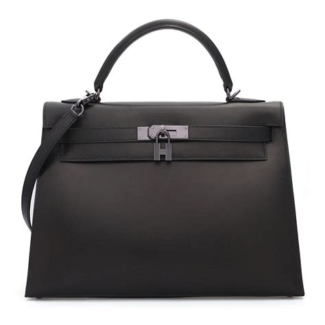 hermes kelly silver bag